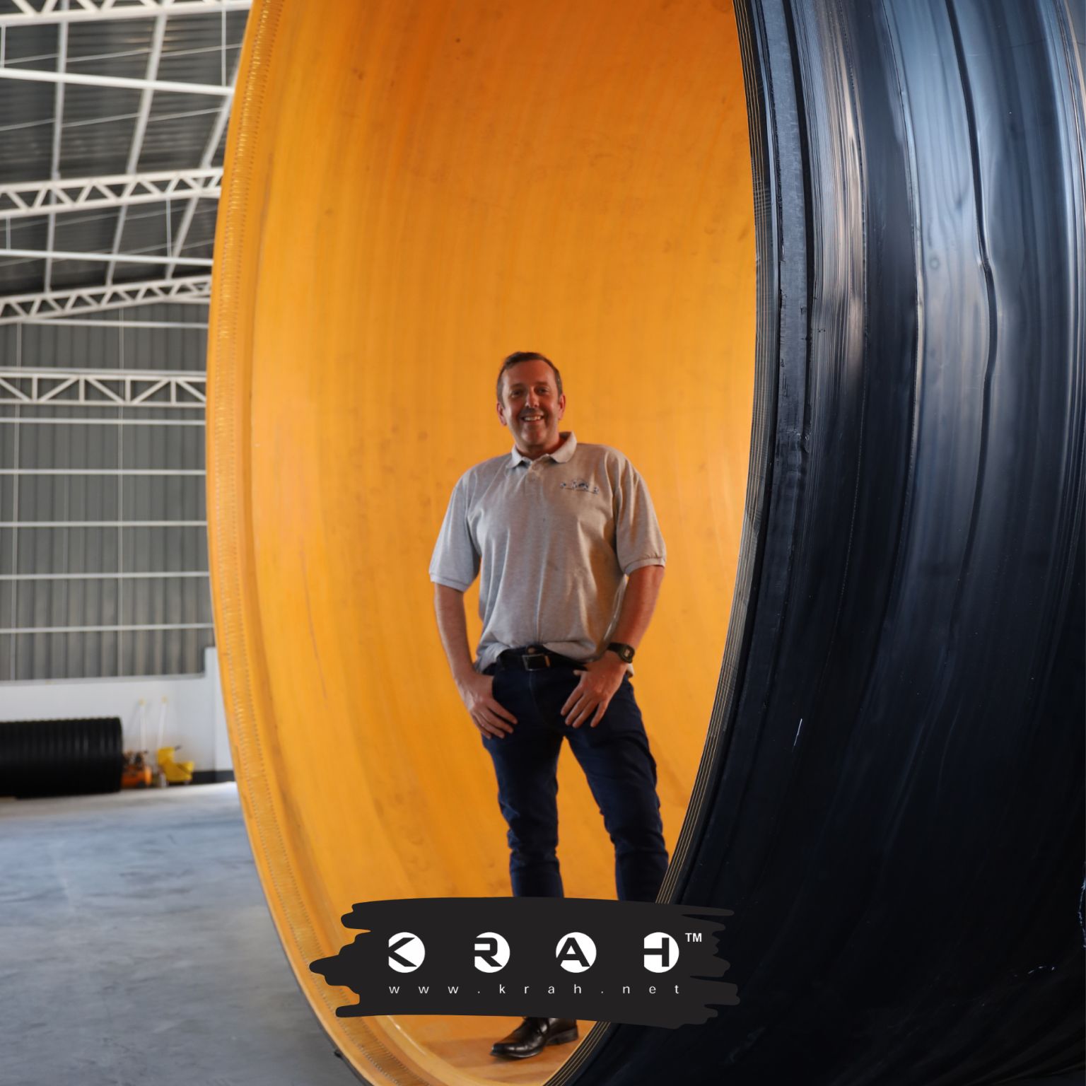 KRAH are world leaders in helical thermoplastics - Infrapipe