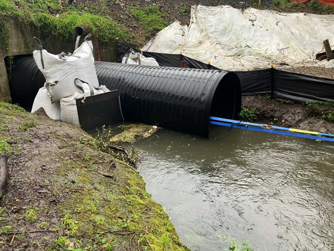 Fishpipe - Infrapipe - Stream Diversion