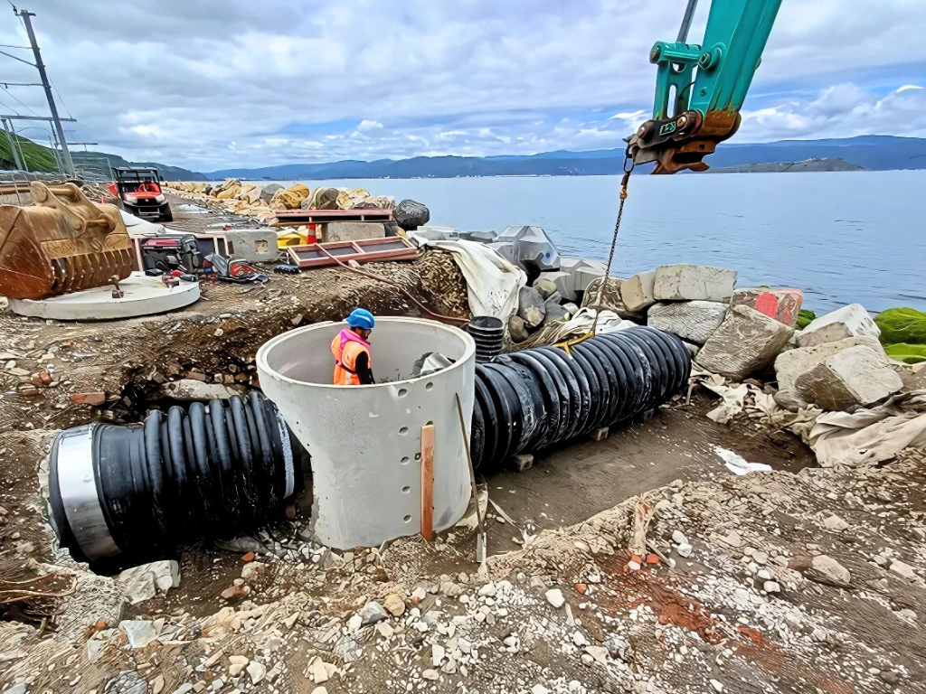 Te Ara Tupua Project, Welling New Zealand - Infrapipe
